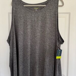 tek gear Women's Heather Gray Sleeveless Tank Top